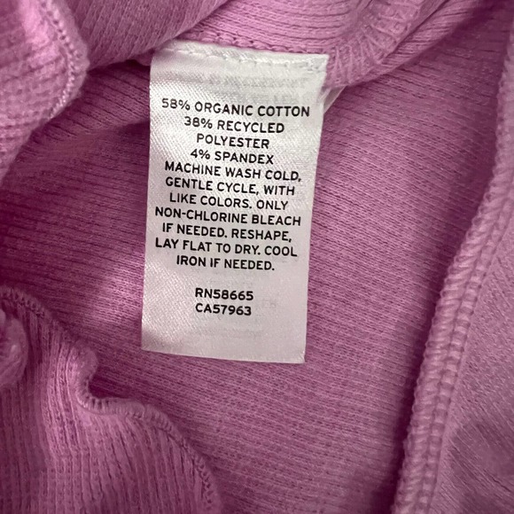 Abound Shirt Womens Medium Purple Sleeveless Drawstring Crop Top NWOT - Picture 4 of 7